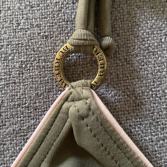 Excellent condition BURBERRY TWO PIECE KHAKI SWIMSUIT - Picture 3 of 5